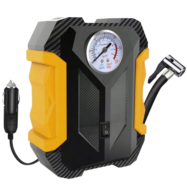 Mechanical Indicator Portable Car Air Pump_0