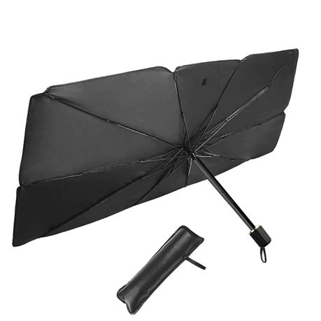 Car Windshield Sun Shade Foldable Umbrella_0