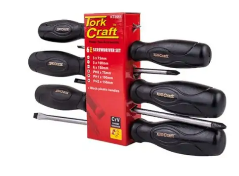 Torkcraft Screwdriver - 6 pcs set_0